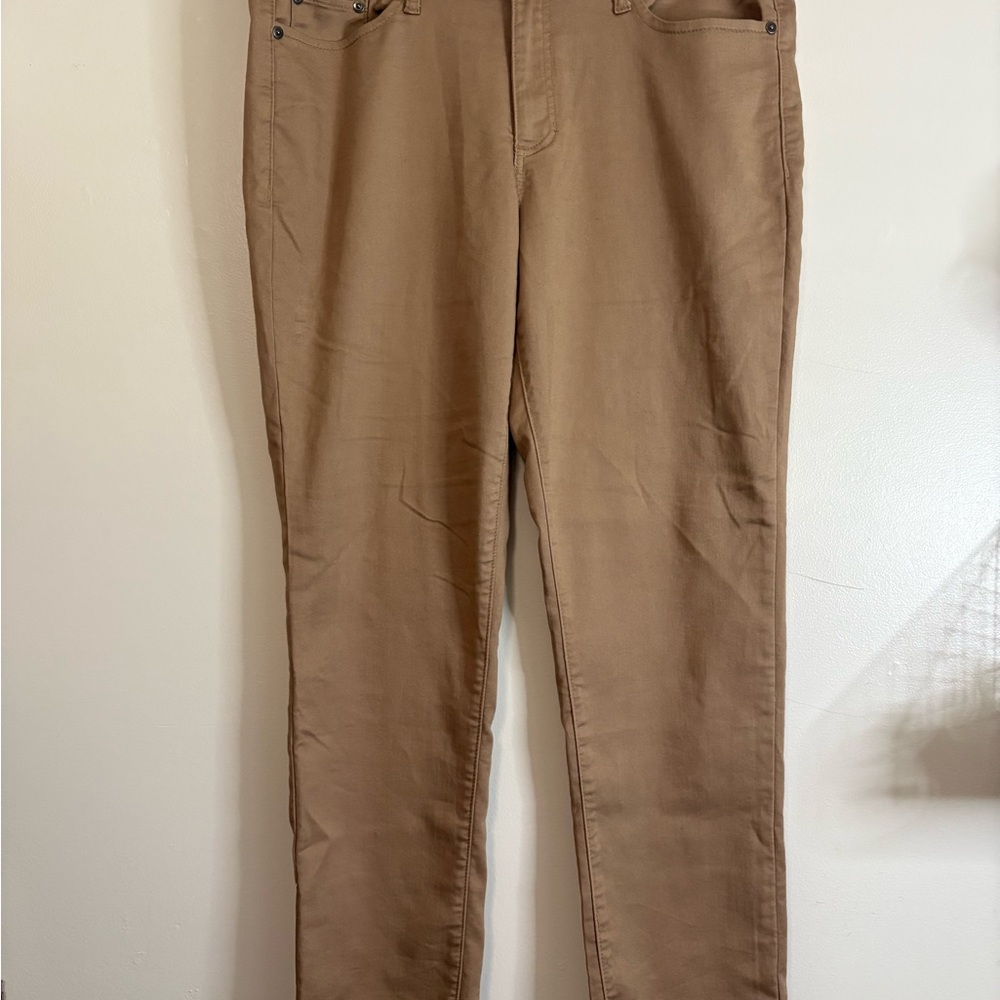 Abound Slim Fit Stretch Chino Pants‎ Khaki Size 36